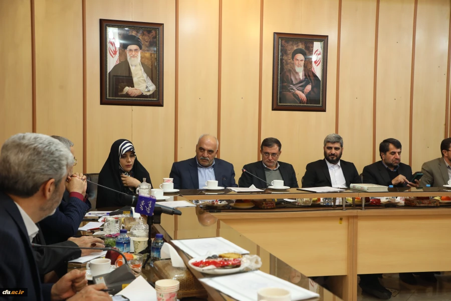 نشست هیأت رئیسه دانشگاه فرهنگیان و کمیسیون آموزش 9