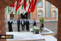 بازدید نماینده مردم اهواز، حمیدیه، باوی و کارون وعضو هیات رئیسه ی مجلس شورای اسلامی از پروژه های عمرانی دانشگاه فرهنگیان-پردیس حضرت فاطمه الزهرا(س) اهواز
 4