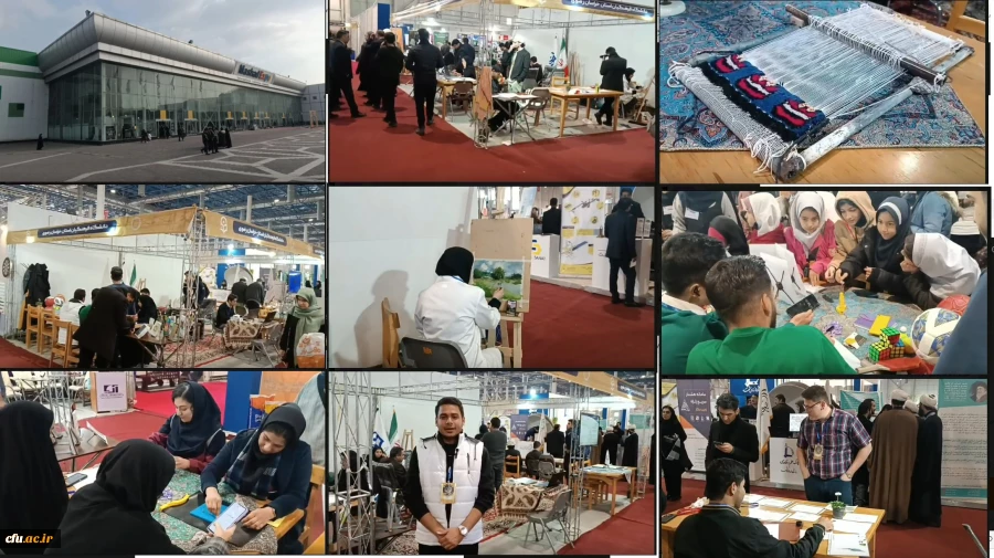 حضور  دانشگاه فرهنگیان خراسان رضوی در نمایشگاه بین المللی مشهد به مناسبت هفته پژوهش  2