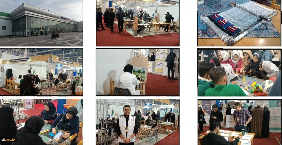 حضور  دانشگاه فرهنگیان خراسان رضوی در نمایشگاه بین المللی مشهد به مناسبت هفته پژوهش  3