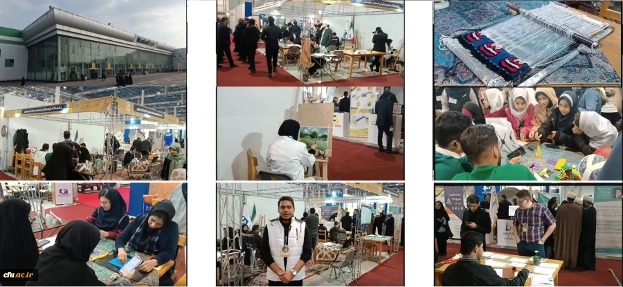حضور  دانشگاه فرهنگیان خراسان رضوی در نمایشگاه بین المللی مشهد به مناسبت هفته پژوهش  4