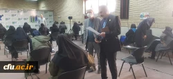 بازدید سرپرست معاونت آموزشی و تحصیلات تکمیلی دانشگاه فرهنگیان از روند برگزاری امتحانات 2