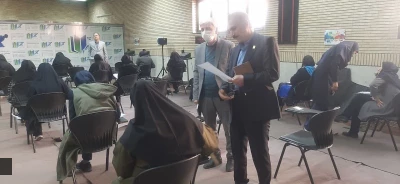 بازدید سرپرست معاونت آموزشی و تحصیلات تکمیلی دانشگاه فرهنگیان از روند برگزاری امتحانات