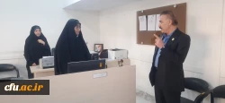 بازدید سرپرست معاونت آموزشی و تحصیلات تکمیلی دانشگاه فرهنگیان از روند برگزاری امتحانات 5