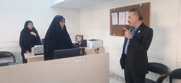 بازدید سرپرست معاونت آموزشی و تحصیلات تکمیلی دانشگاه فرهنگیان از روند برگزاری امتحانات 5