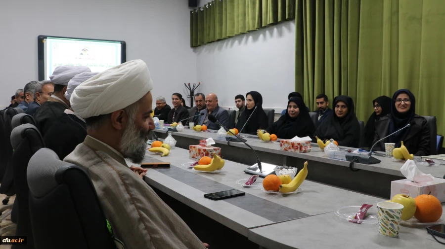 آیین تکریم و معارفه مسئول نهاد نمایندگی مقام معظم رهبری در دانشگاه فرهنگیان استان قزوین 3