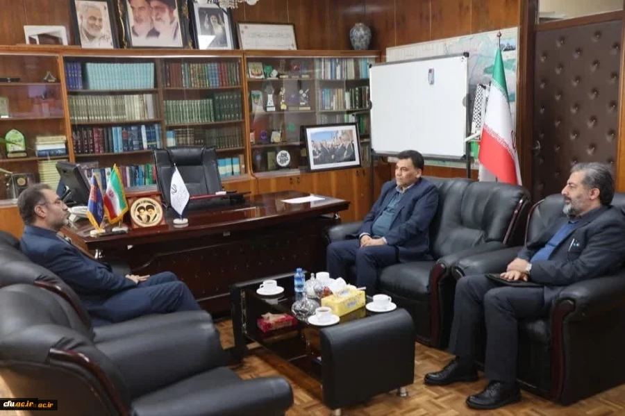 دیدار صمیمی رئیس دانشگاه فرهنگیان استان تهران با مدیرکل آموزش و پرورش شهر تهران 2