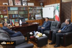 دیدار صمیمی رئیس دانشگاه فرهنگیان استان تهران با مدیرکل آموزش و پرورش شهر تهران 2