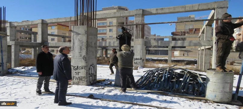  عملیات اجرایی احداث مجموعه320 نفری خوابگاهی و فرهنگی پردیس علامه طباطبایی