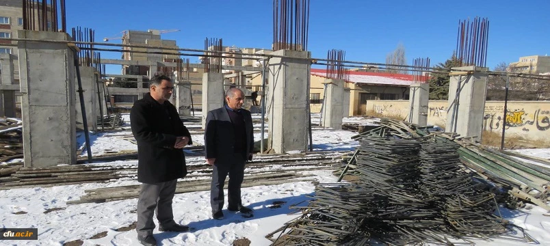  عملیات اجرایی احداث مجموعه320 نفری خوابگاهی و فرهنگی پردیس علامه طباطبایی