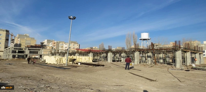  عملیات اجرایی احداث مجموعه320 نفری خوابگاهی و فرهنگی پردیس علامه طباطبایی