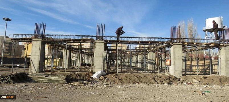  عملیات اجرایی احداث مجموعه320 نفری خوابگاهی و فرهنگی پردیس علامه طباطبایی