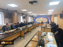 نشست صمیمی کارکنان حوزه معاونت آموزشی با حضور معاون آموزشی و تحصیلات تکمیلی، مدیران حوزه آموزش روز چهارشنبه مورخ 10/11/1403 در محل سالن شریعتمداری  دانشگاه برگزار گردید. 2