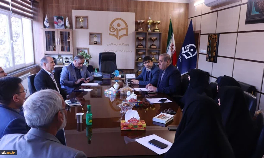 انعقاد تفاهم نامه ساخت سرای دانشجویی با حضور نماینده خانواده خیر نیک اندیش مرحوم حاج حسین شکرریز وحیدری معاونت توسعه و منابع دانشگاه فرهنگیان
 3