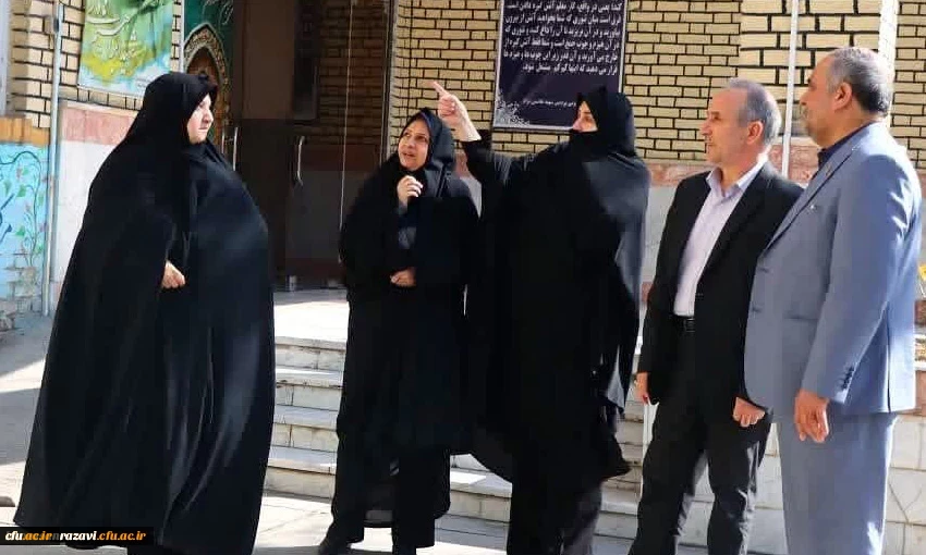 بازدید مجتبی حیدری معاونت توسعه و منابع دانشگاه از پردیس شهید هاشمی نژاد و مراکز تابعه این پردیس
 2