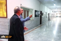 بازدید مجتبی حیدری معاونت توسعه و منابع دانشگاه از پردیس شهید هاشمی نژاد و مراکز تابعه این پردیس
 4