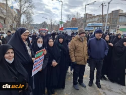 حضور پرشور جامعه دانشگاهی دانشگاه فرهنگیان کرمانشاه در راهپیمایی 22 بهمن
 4