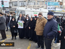 حضور پرشور جامعه دانشگاهی دانشگاه فرهنگیان کرمانشاه در راهپیمایی 22 بهمن
 5