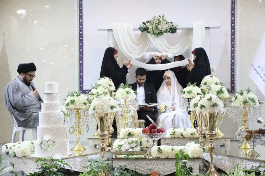 برگزاری جشن ازدواج دانشجویی در دانشگاه فرهنگیان استان مرکزی 6