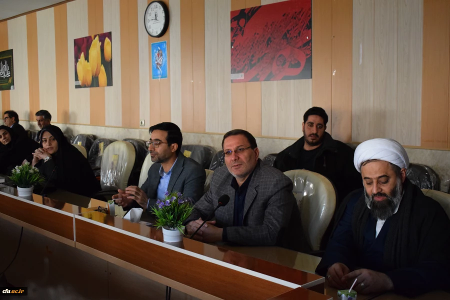 مراسم تودیع و معارفه معاون آموزشی، فرهنگی و پژوهشی پردیس شهید رجایی کرمانشاه 3