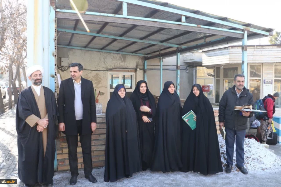 اعزام  بزرگترین کاروان دانشجومعلمان دانشگاه فرهنگیان آذربایجان شرقی  به مناطق جنوب کشور 8