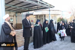 اعزام  بزرگترین کاروان دانشجومعلمان دانشگاه فرهنگیان آذربایجان شرقی  به مناطق جنوب کشور 12