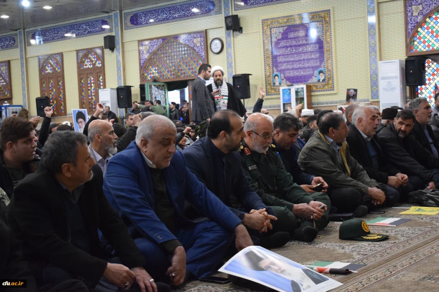 حضور پر شور دانشگاه فرهنگیان کرمانشاه در مراسم گرامیداشت دبیران کل شهید حزب الله 
 2