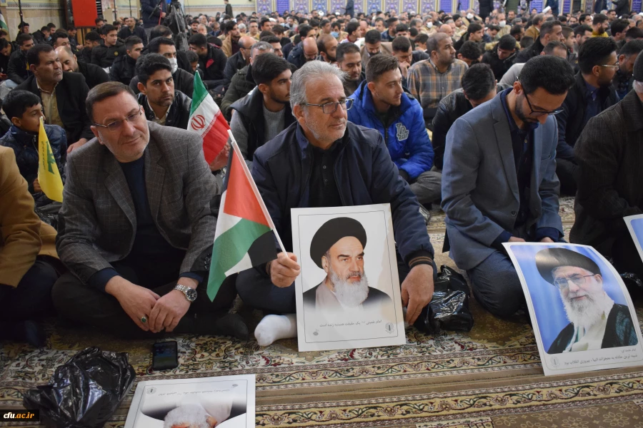 حضور پر شور دانشگاه فرهنگیان کرمانشاه در مراسم گرامیداشت دبیران کل شهید حزب الله 
 5