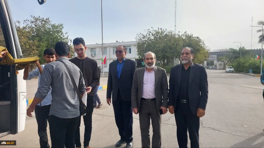  بدرقه دانشجومعلمان پردیس شهید بهشتی ( دانشگاه فرهنگیان هرمزگان )برای اعزام به اردوی راهیان نور 2