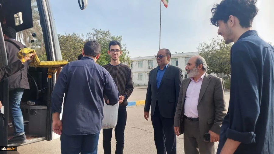 بدرقه دانشجومعلمان پردیس شهید بهشتی ( دانشگاه فرهنگیان هرمزگان )برای اعزام به اردوی راهیان نور 3