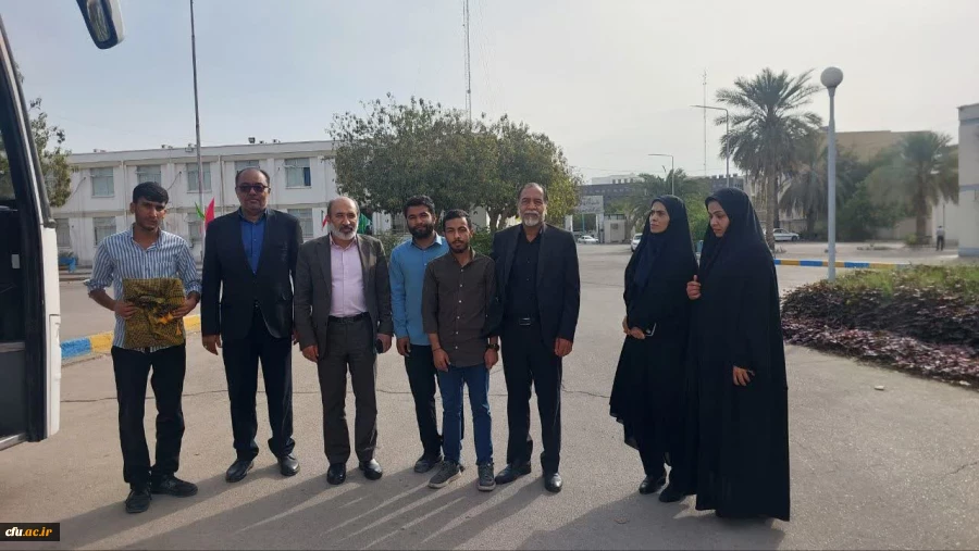  بدرقه دانشجومعلمان پردیس شهید بهشتی ( دانشگاه فرهنگیان هرمزگان )برای اعزام به اردوی راهیان نور 5