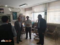 دیدار معاونت محترم برنامه ریزی و توسعه منابع جهت تکریم روز مهندس 2