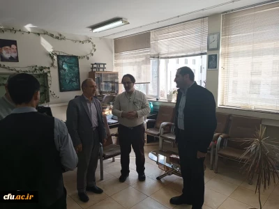 دیدار معاونت محترم برنامه ریزی و توسعه منابع جهت تکریم روز مهندس