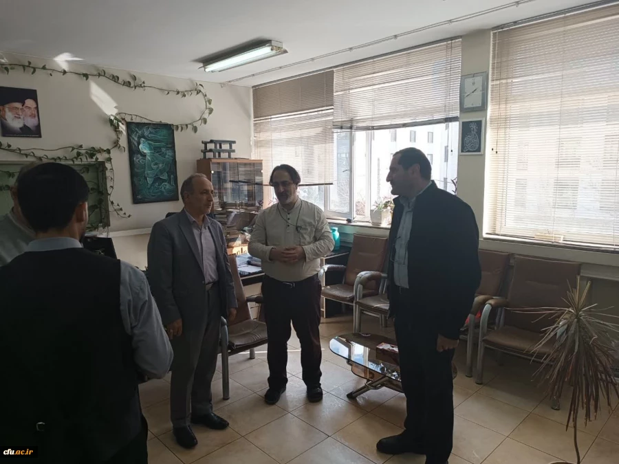 دیدار معاونت محترم برنامه ریزی و توسعه منابع جهت تکریم روز مهندس 2