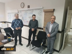 دیدار معاونت محترم برنامه ریزی و توسعه منابع جهت تکریم روز مهندس 4