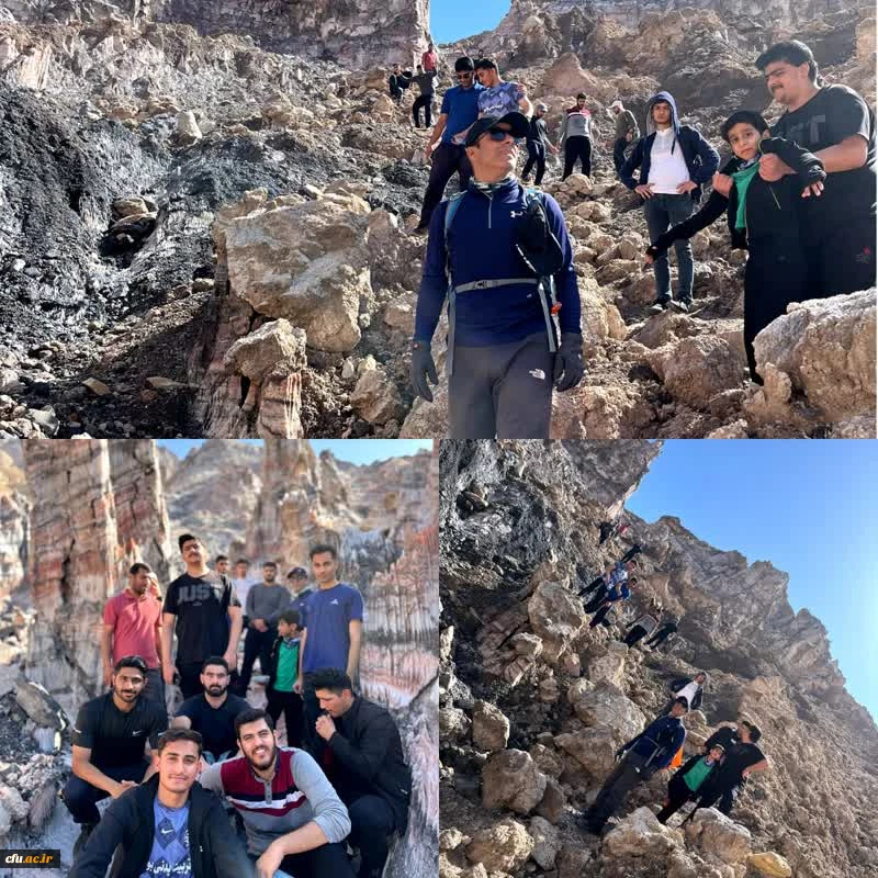 برگزاری همایش کوه پیمایی دانشگاهیان پردیس علامه طباطبایی بوشهر 2