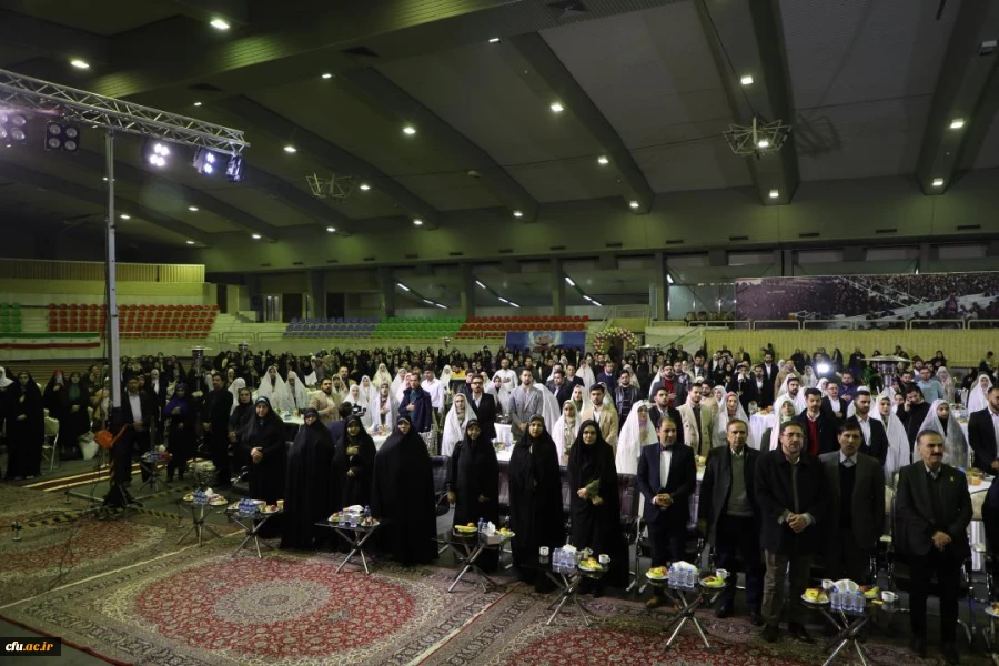 جشن ازدواج ۱۵۰ زوج دانشجومعلم با عنوان «پیوند الهی» 4