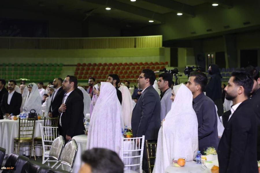 جشن ازدواج ۱۵۰ زوج دانشجومعلم با عنوان «پیوند الهی» 5