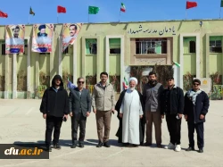 بازدید معاون فرهنگی و تربیتی دانشگاه فرهنگیان از مناطق عملیاتی راهیان نور  2