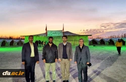 بازدید معاون فرهنگی و تربیتی دانشگاه فرهنگیان از مناطق عملیاتی راهیان نور  3