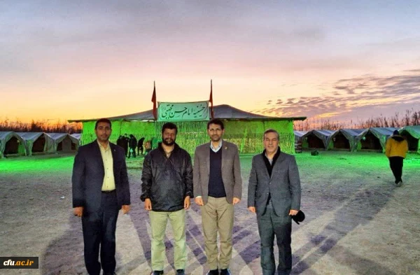 بازدید معاون فرهنگی و تربیتی دانشگاه فرهنگیان از مناطق عملیاتی راهیان نور  3