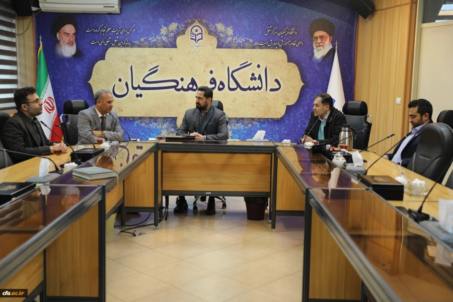 میزبانی از هیات پاکستانی: دکتر Zahid Majeed مدیر همکاری های بین المللی Allama Iqbal Open University (دانشگاه آزاد علامه اقبال) مهمان دانشگاه فرهنگیان شد 2