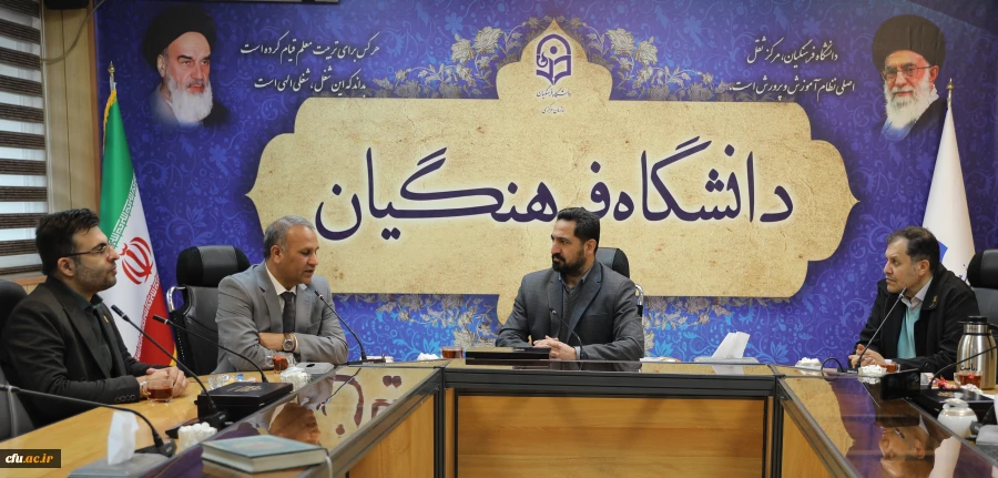 میزبانی از هیات پاکستانی: دکتر Zahid Majeed مدیر همکاری های بین المللی Allama Iqbal Open University (دانشگاه آزاد علامه اقبال) مهمان دانشگاه فرهنگیان شد 2