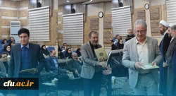 تجلیل از رئیس، معاون و استاد دانشگاه فرهنگیان کرمانشاه در مراسم تجلیل از اساتید جهادگر استان 2