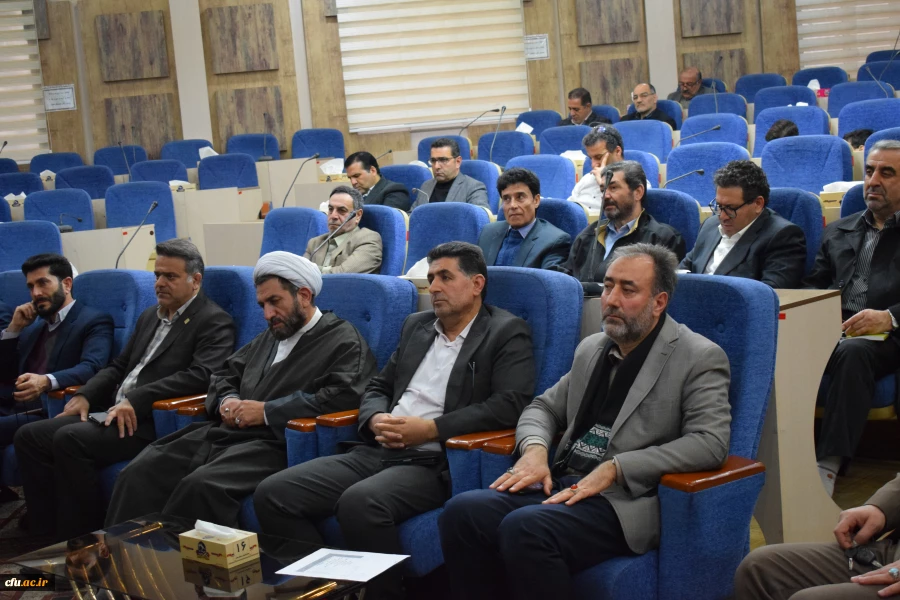 تجلیل از رئیس، معاون و استاد دانشگاه فرهنگیان کرمانشاه در مراسم تجلیل از اساتید جهادگر استان 3