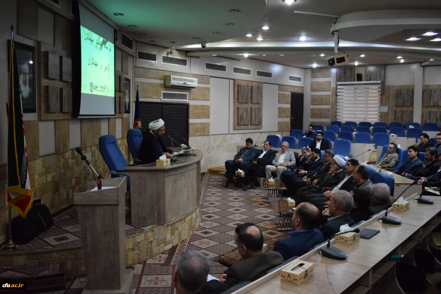 تجلیل از رئیس، معاون و استاد دانشگاه فرهنگیان کرمانشاه در مراسم تجلیل از اساتید جهادگر استان 5