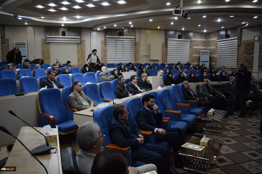 تجلیل از رئیس، معاون و استاد دانشگاه فرهنگیان کرمانشاه در مراسم تجلیل از اساتید جهادگر استان 10