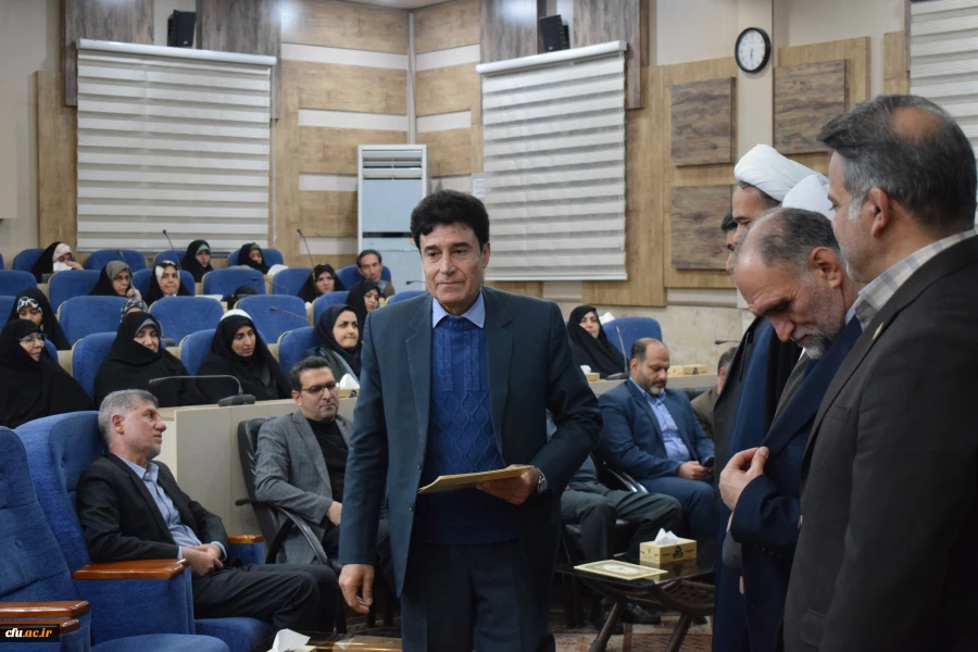 تجلیل از رئیس، معاون و استاد دانشگاه فرهنگیان کرمانشاه در مراسم تجلیل از اساتید جهادگر استان 12