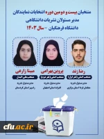 اسامی منتخبان کمیته ناظر بر نشریات دانشگاهی دانشگاه فرهنگیان، بعد از مهلت اعتراض یک روزه 2