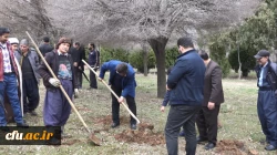 آیین کاشت نهال به نیابت از شهدای دانشجومعلم استان کردستان در دانشگاه فرهنگیان برگزار شد 4